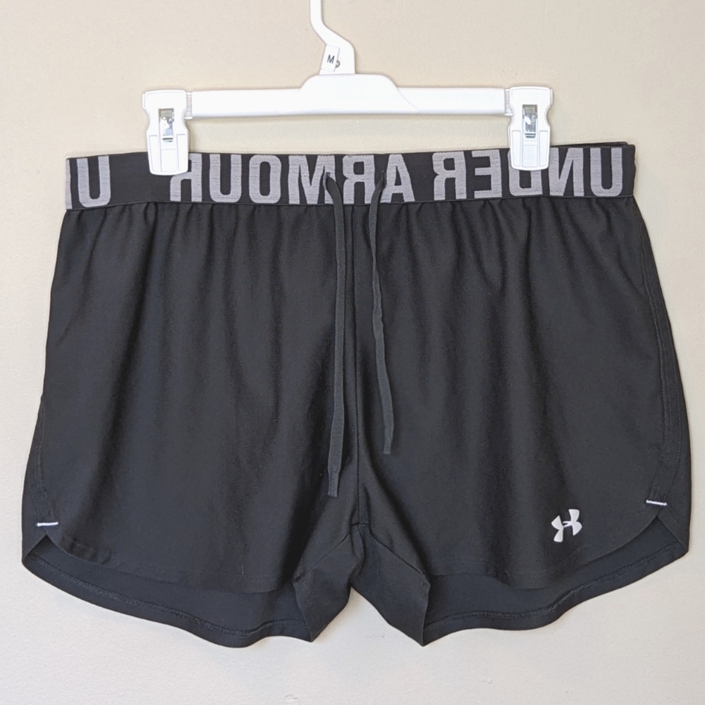 Under Armour Grey Loose Heat Gear Shorts